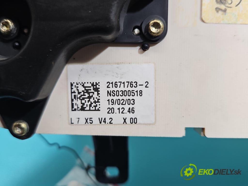 Renault Trafic II 2001-2014 1.9 dci 99 HP manual 73 kW 1870 cm3 5- prístrojovka/ budíky P8200252449-A (Prístrojová doska)