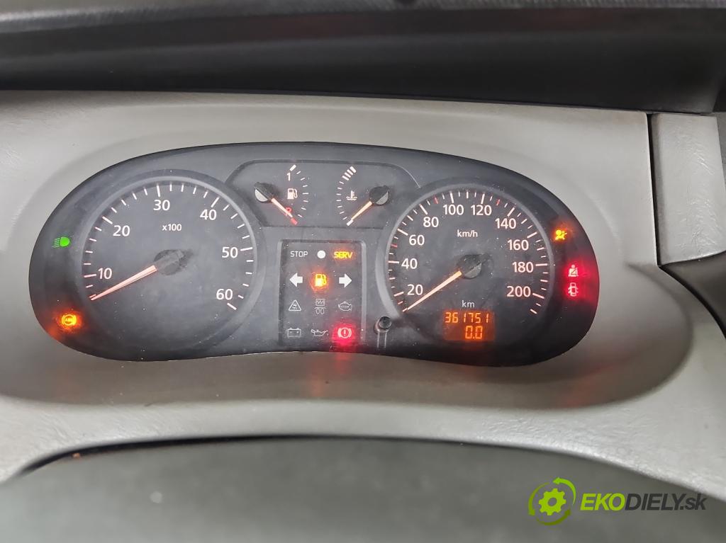 Renault Trafic II 2001-2014 1.9 dci 99 HP manual 73 kW 1870 cm3 5- prístrojovka/ budíky P8200252449-A (Prístrojová doska)