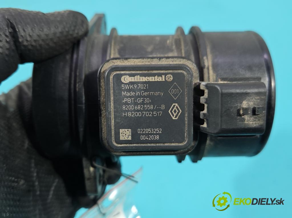 Nissan Qashqai I J10 2006-2013 1.6 dci 131 HP manual 96 kW 1598 cm3 5- průtokoměr: 5WK97021 (Váha vzduchu)