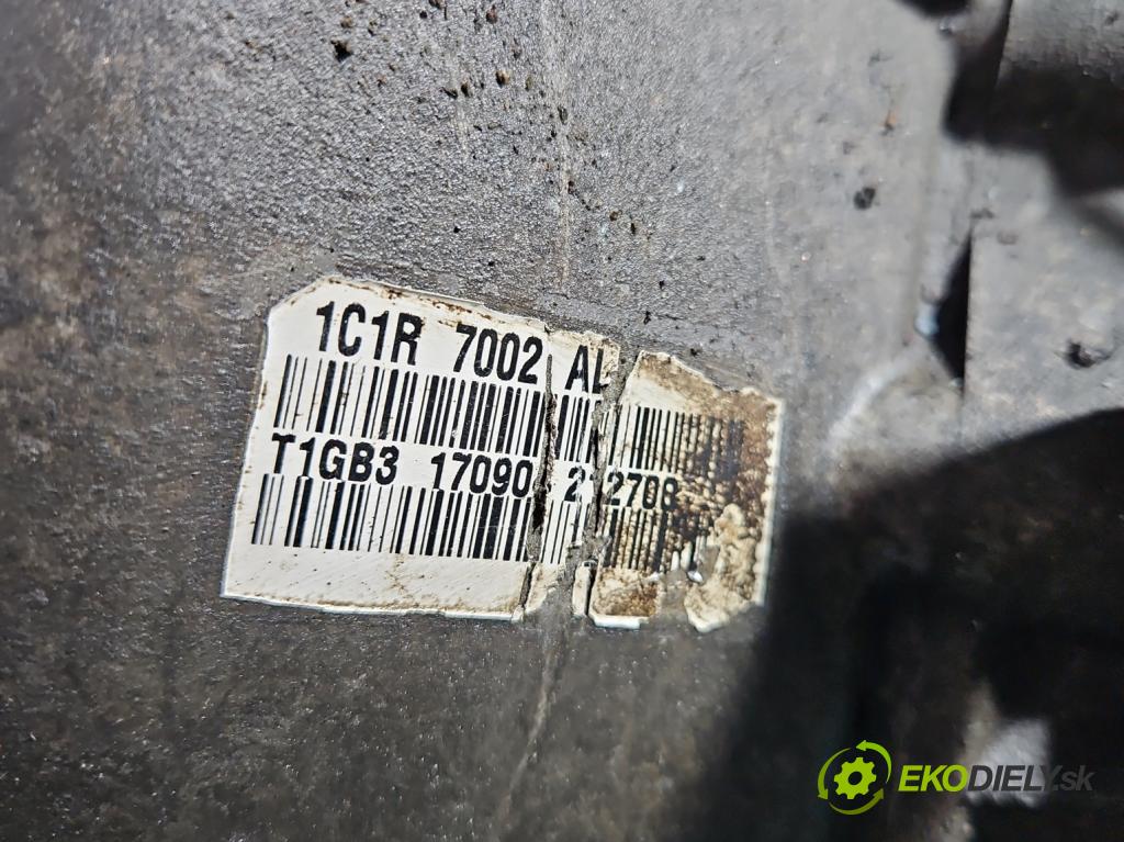 Ford Transit Mk6 2000-2006 2.0 tddi 85 hp manual 62,5 kW 1998 cm3 5- převodovka stupňová manual 1C1R-7002-AL