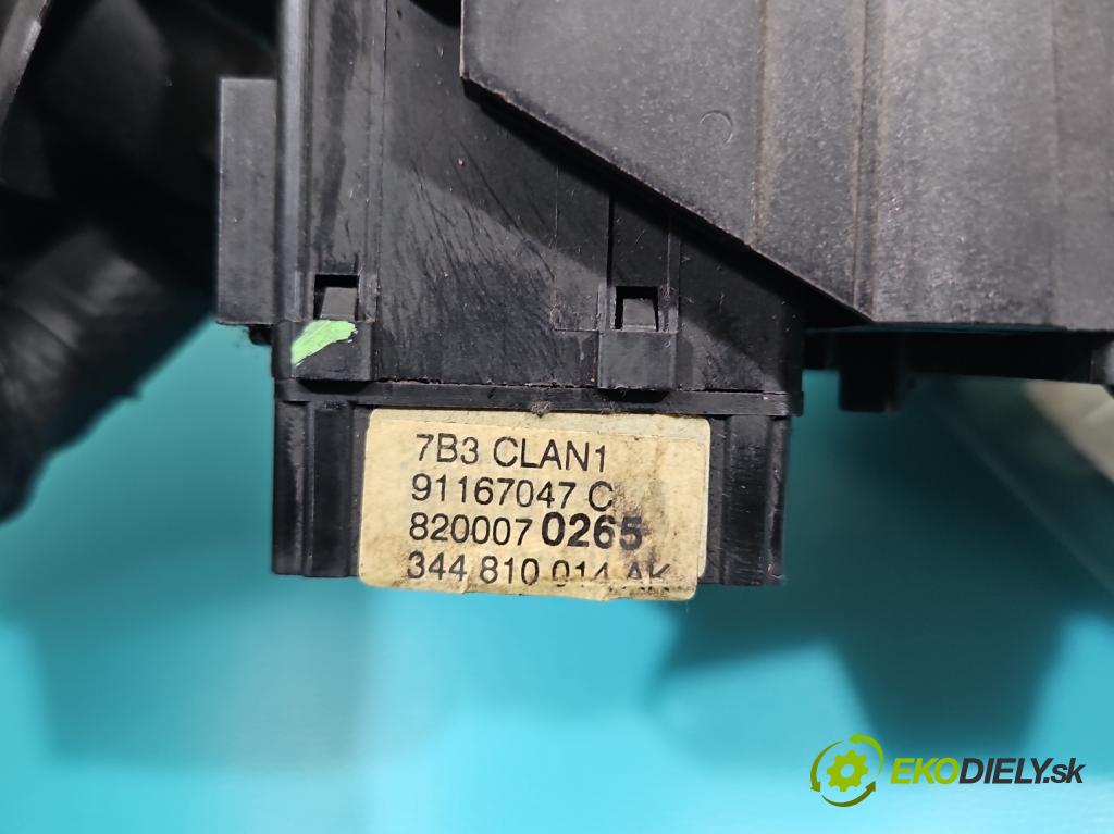 Renault Trafic II 2001-2014 1.9 dci 99 HP manual 73 kW 1870 cm3 5- prepínač komplex: 8200070265 (Prepínacie páčky pod volantom)