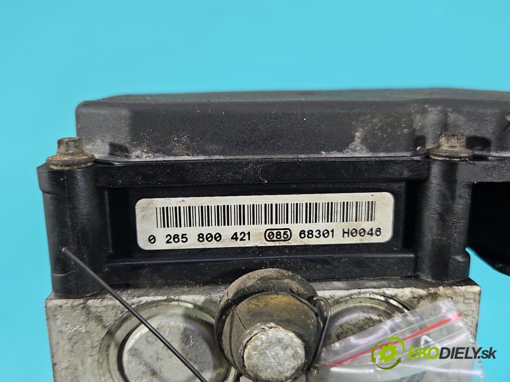 Fiat Punto Grande 1.2 8V 65 HP manual 48 kW 1242 cm3 3- čerpadlo abs 0265231535 (Pumpa ABS)