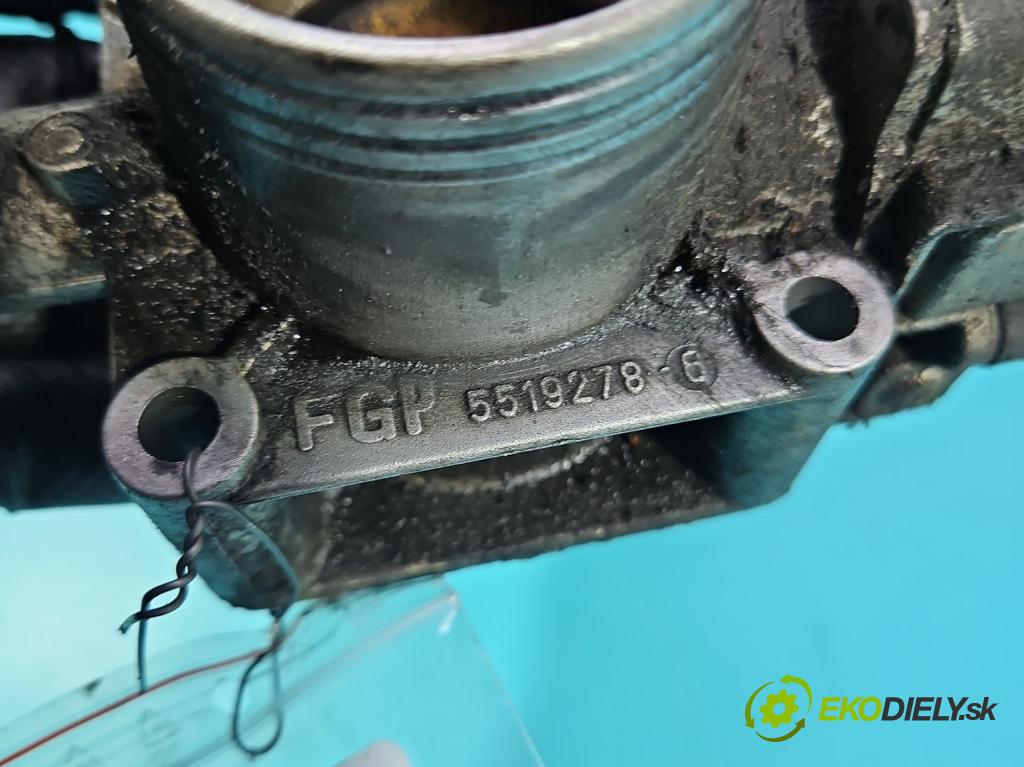 Fiat Punto Grande 1.2 8V 65 hp manual 48 kW 1242 cm3 3- škrticí klapka 40SMF10 (Škrticí klapka)