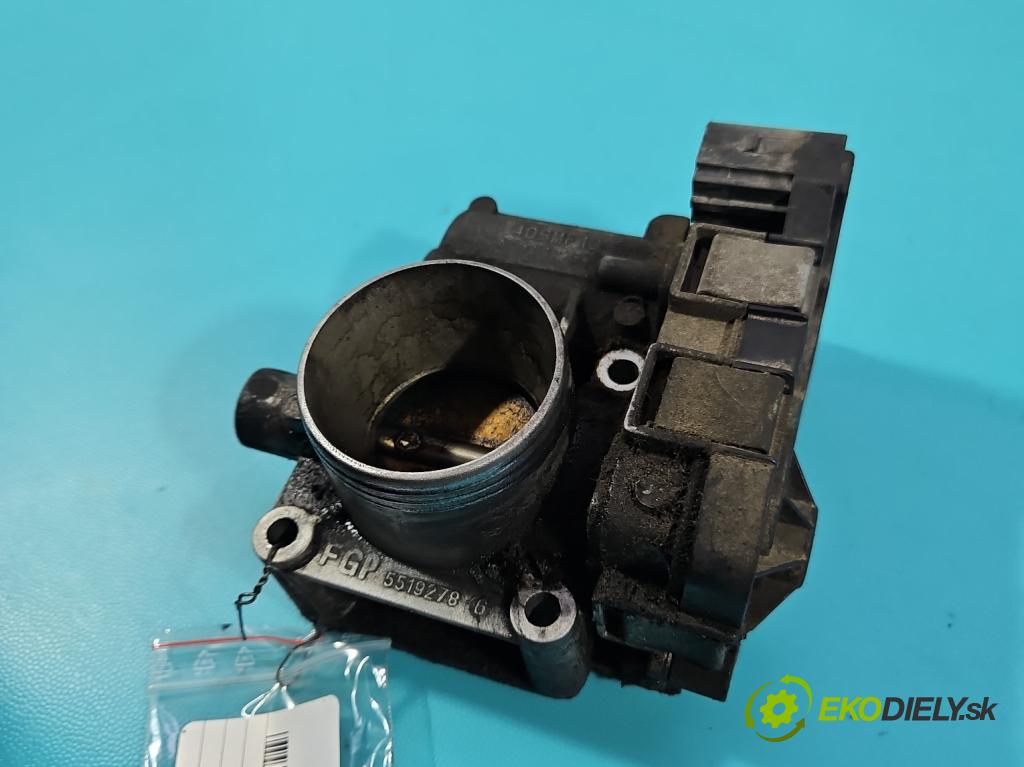 Fiat Punto Grande 1.2 8V 65 hp manual 48 kW 1242 cm3 3- škrticí klapka 40SMF10 (Škrticí klapka)