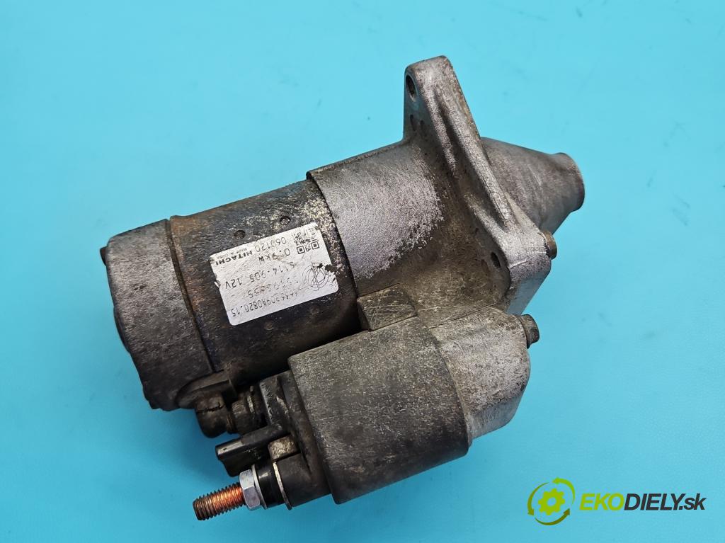Fiat Punto Grande 1.2 8V 65 HP manual 48 kW 1242 cm3 3- štartér 55193355 (Štartér)