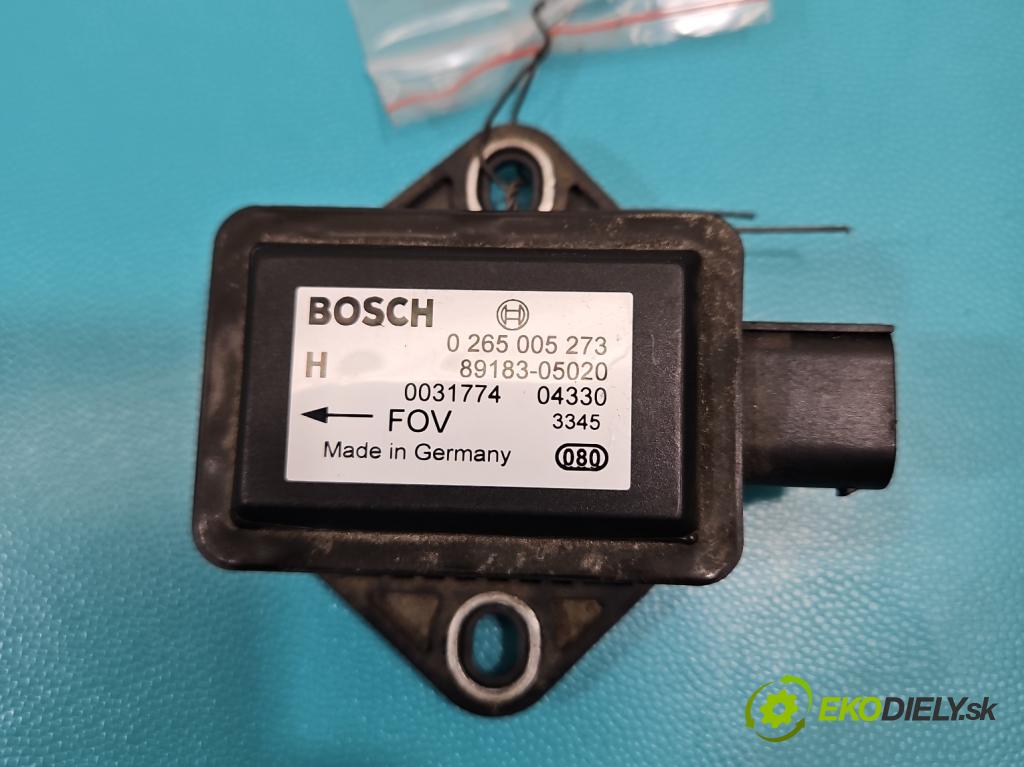 Toyota Corolla Verso II 2004-2009 2.0 D4D 116 hp manual 85 kW 1995 cm3 5- snímač ESP 0265005273