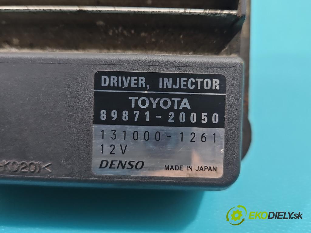 Toyota Corolla Verso II 2004-2009 2.0 D4D 116 hp manual 85 kW 1995 cm3 5- řídící jednotka 89871-20050