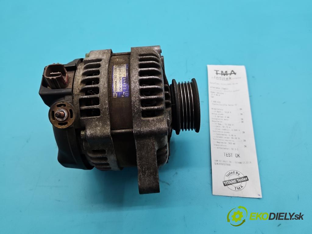 Toyota Corolla Verso II 2004-2009 2.0 D4D 116 HP manual 85 kW 1995 cm3 5- Alternator 27060-27090 (Alternátor)