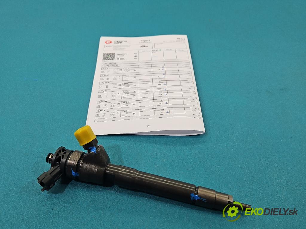 Nissan Qashqai I J10 2006-2013 1.6 dci 131 HP manual 96 kW 1598 cm3 5- vstrek 0445110414 (Vstrekovač paliva)