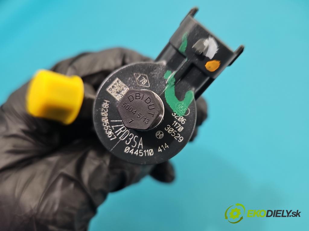 Nissan Qashqai I J10 2006-2013 1.6 dci 131 HP manual 96 kW 1598 cm3 5- vstrek 0445110414 (Vstrekovač paliva)