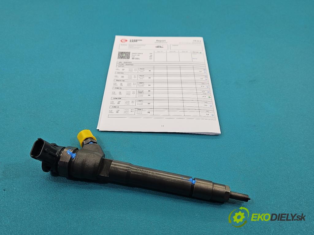 Nissan Qashqai I J10 2006-2013 1.6 dci 131 HP manual 96 kW 1598 cm3 5- vstrek 0445110414 (Vstrekovač paliva)