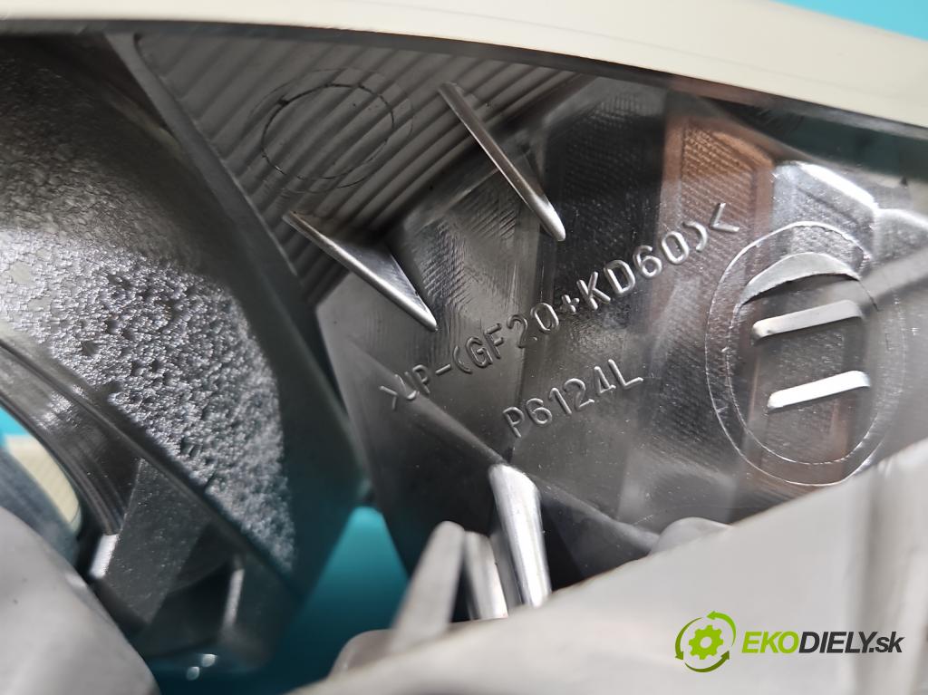 Mitsubishi Outlander II 2006-2013 2.0 DI-D 140 HP manual 103 kW 1968 cm3 5- Šošovka reflektor: ľavého P6124L