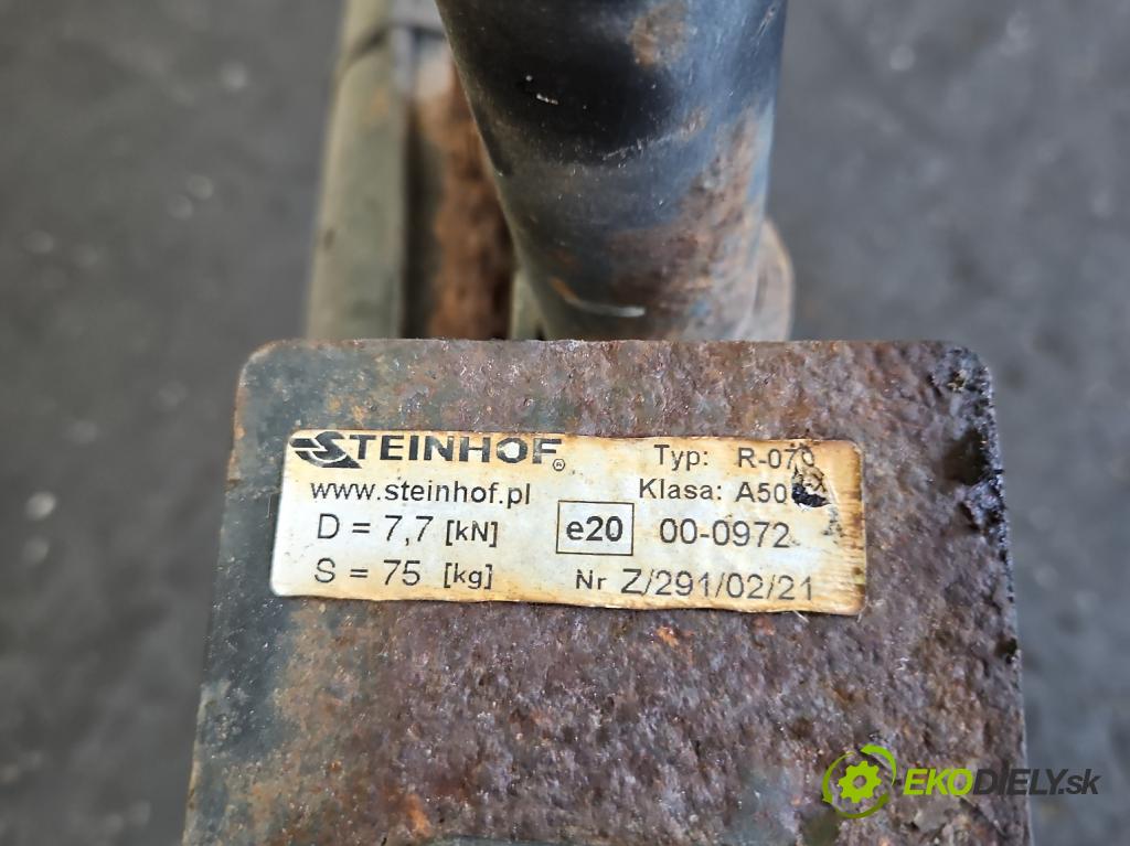 Renault Kangoo I 1998-2008 1.5 dci 65 hp manual 48 kW 1461 cm3 5- oko tažné  (Tažné zařízení)