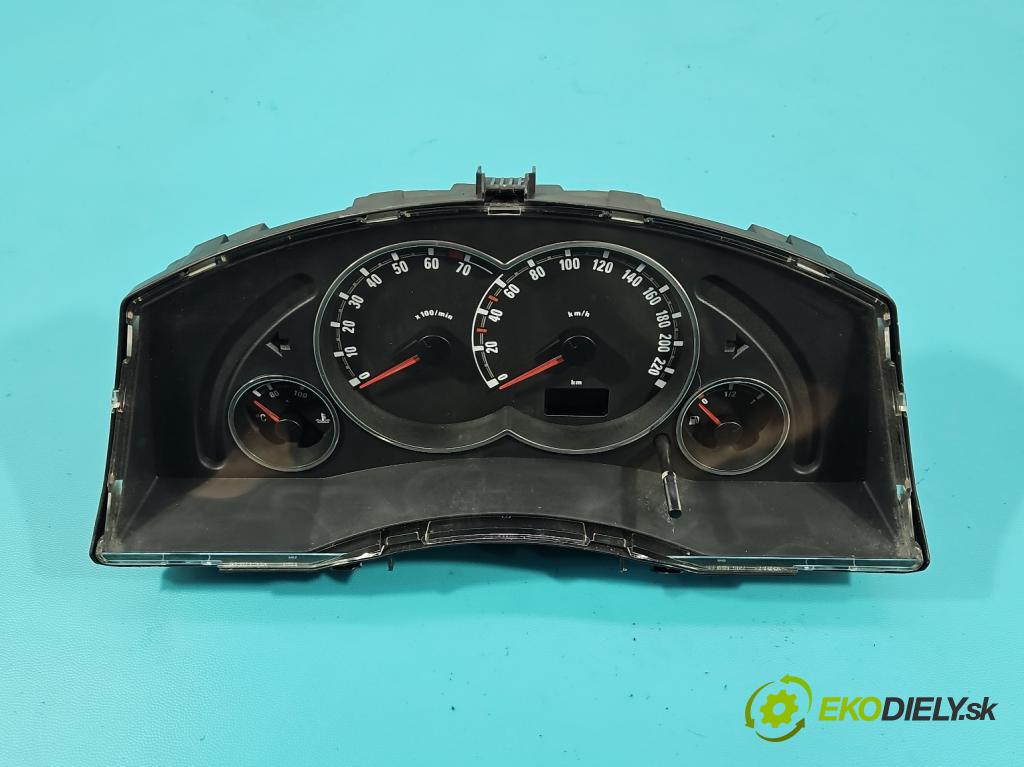 Opel Meriva A 2002-2010 1.6 16V 105 hp manual 77 kW 1598 cm3 5- řídící jednotka motoru 12249823