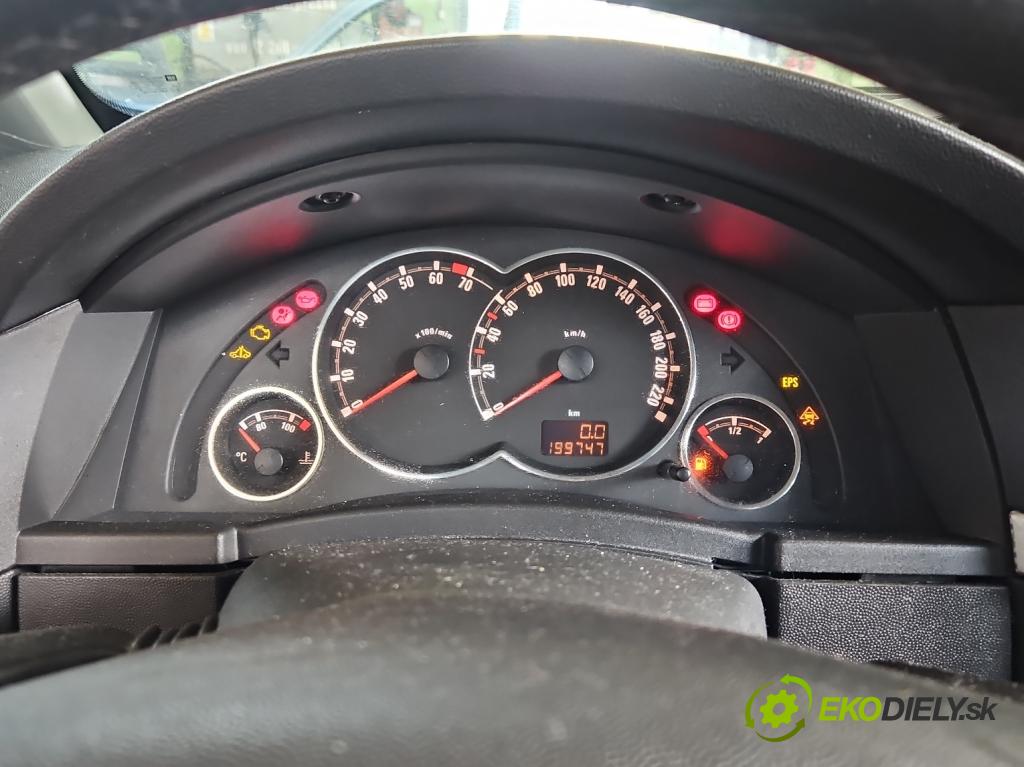 Opel Meriva A 2002-2010 1.6 16V 105 hp manual 77 kW 1598 cm3 5- řídící jednotka motoru 12249823