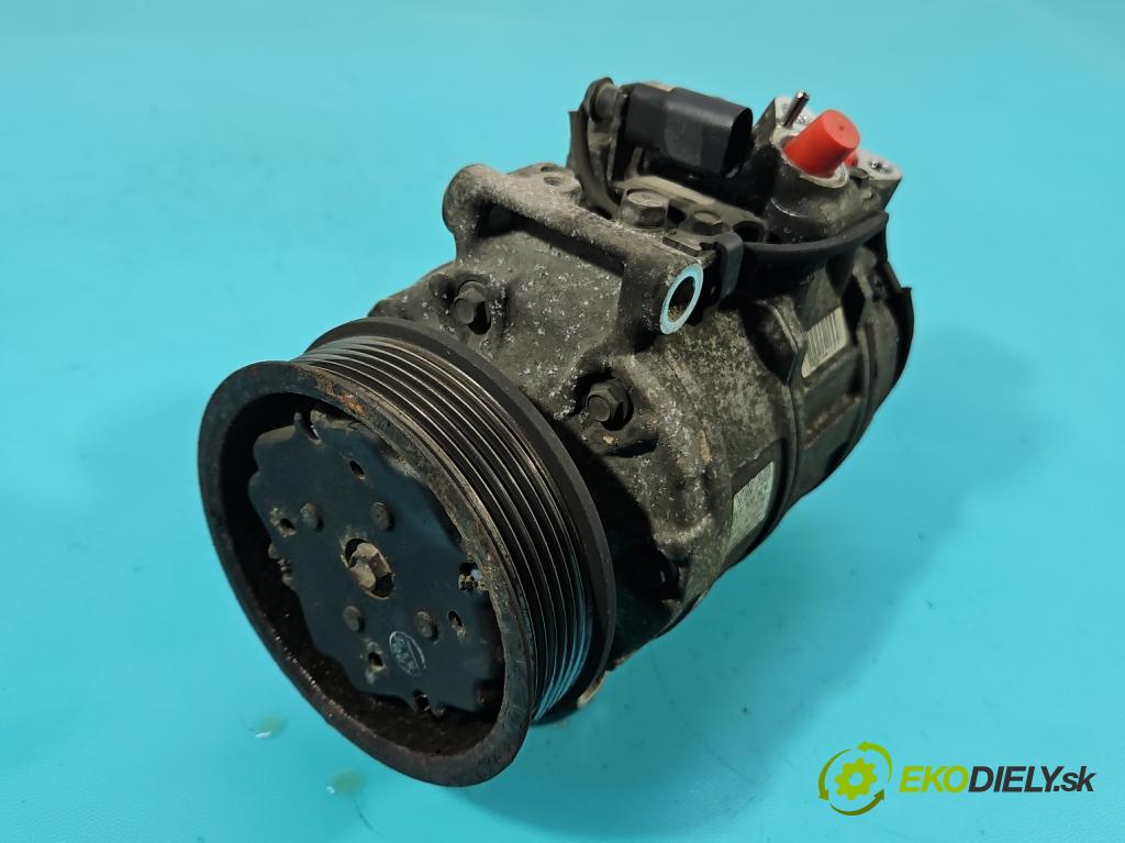 Audi Q7 2005-2015 3.6 V6 FSI 280KM: automatic 206 kW 3562 cm3 5- Kompresor: klimatizácie 7L6820803G (Kompresor klimatizácie)