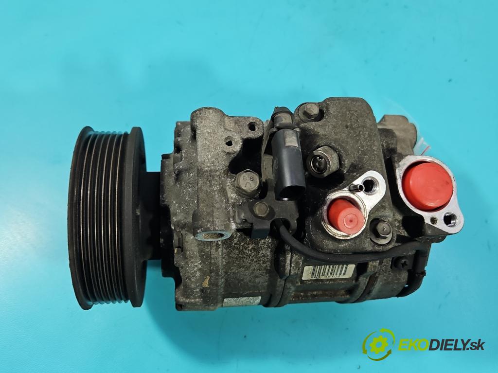 Audi Q7 2005-2015 3.6 V6 FSI 280KM: automatic 206 kW 3562 cm3 5- Kompresor: klimatizácie 7L6820803G (Kompresor klimatizácie)