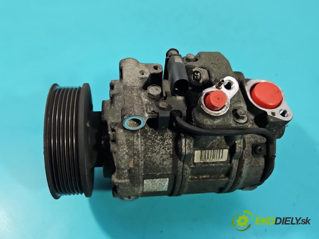 Audi Q7 2005-2015 3.6 V6 FSI 280KM: automatic 206 kW 3562 cm3 5- Kompresor: klimatizácie 7L6820803G (Kompresor klimatizácie)