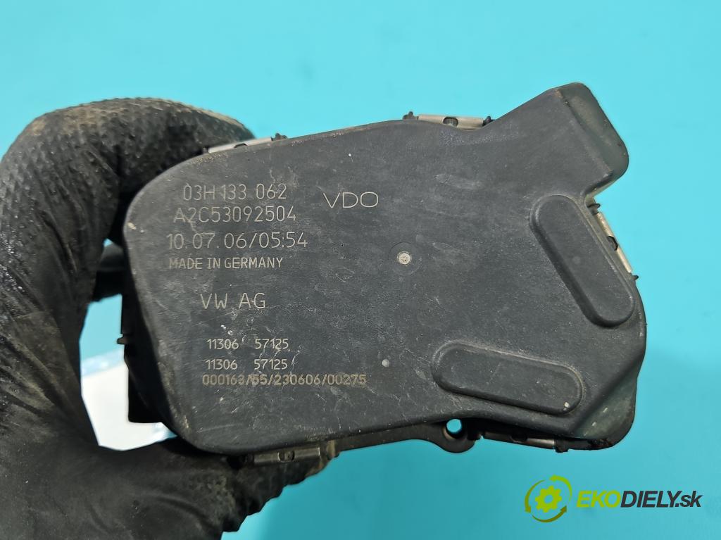 Audi Q7 2005-2015 3.6 V6 FSI 280KM: automatic 206 kW 3562 cm3 5- klapka 03H133062 (Škrtiaca klapka)