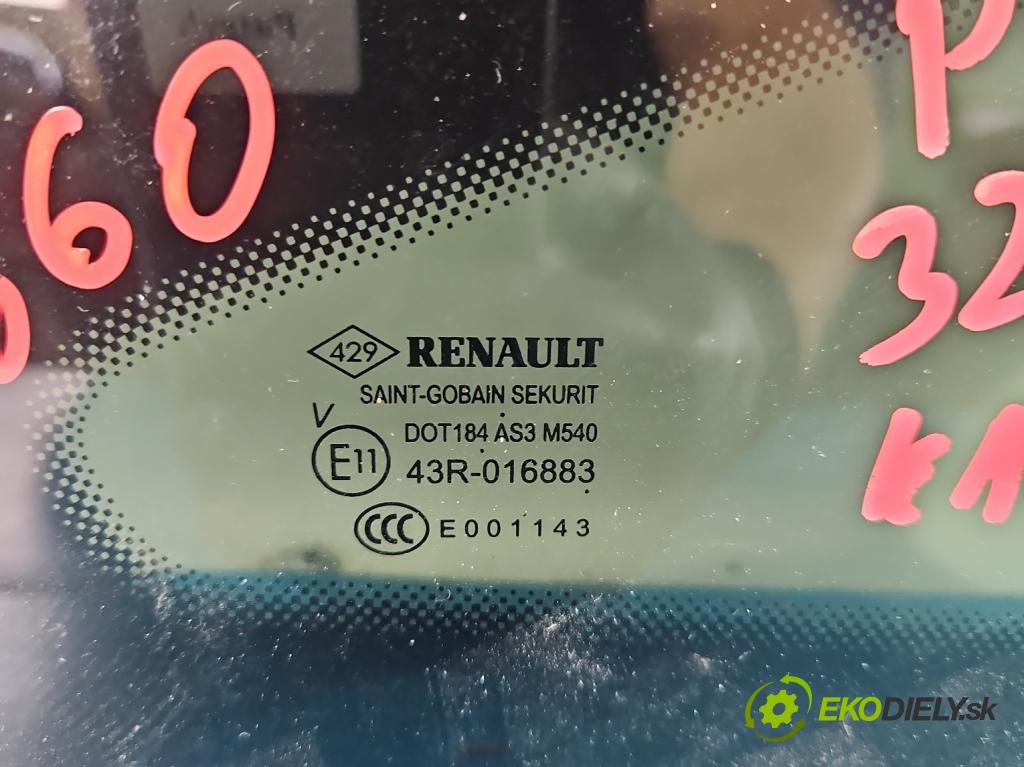 Renault Talisman 2015-2022 1.6 150 hp automatic 110 kW 1618 cm3 4- sklo zadní pravé