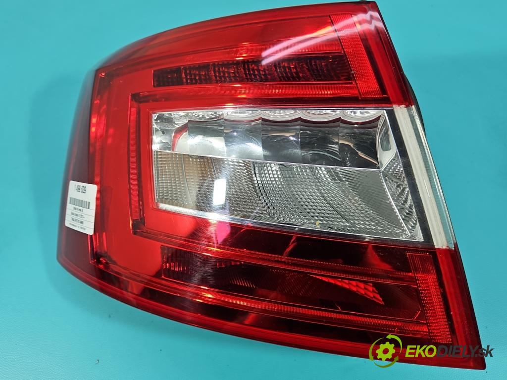 Skoda Octavia III 2013- 2.0 tdi 150 HP manual 110 kW 1968 cm3 5- svetlo / reflektor zadné ľavé 5E5945111A (Kľučka dverí ostatné)