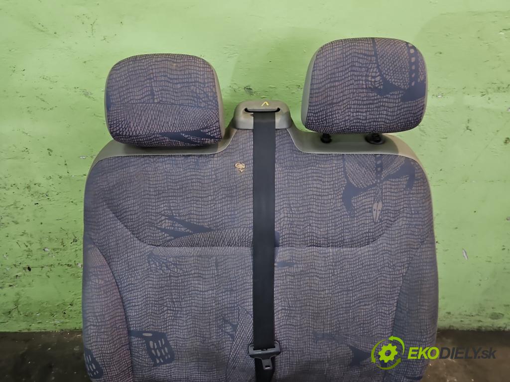 Renault Trafic II 2001-2014 1.9 dci 99 HP manual 73 kW 1870 cm3 5- Sedačka pravý  (Sedadlo)