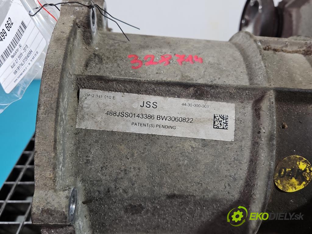 Audi Q7 2005-2015 3.6 V6 FSI 280KM: automatic 206 kW 3562 cm3 5- Redukce: JSS