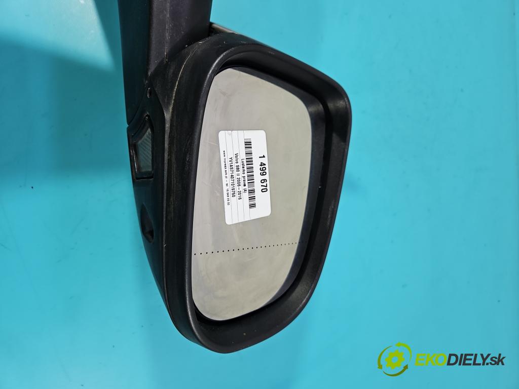 Volvo S80 II 2006-2016 2.4 D5 185 HP automatic 136 kW 2400 cm3 4- zrkadlo pravé  (Kľučka dverí ostatné)