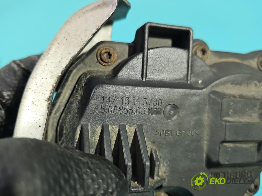 Nissan Qashqai I J10 2006-2013 1.6 dci 131 HP manual 96 kW 1598 cm3 5- klapka 50885503 (Škrtiaca klapka)