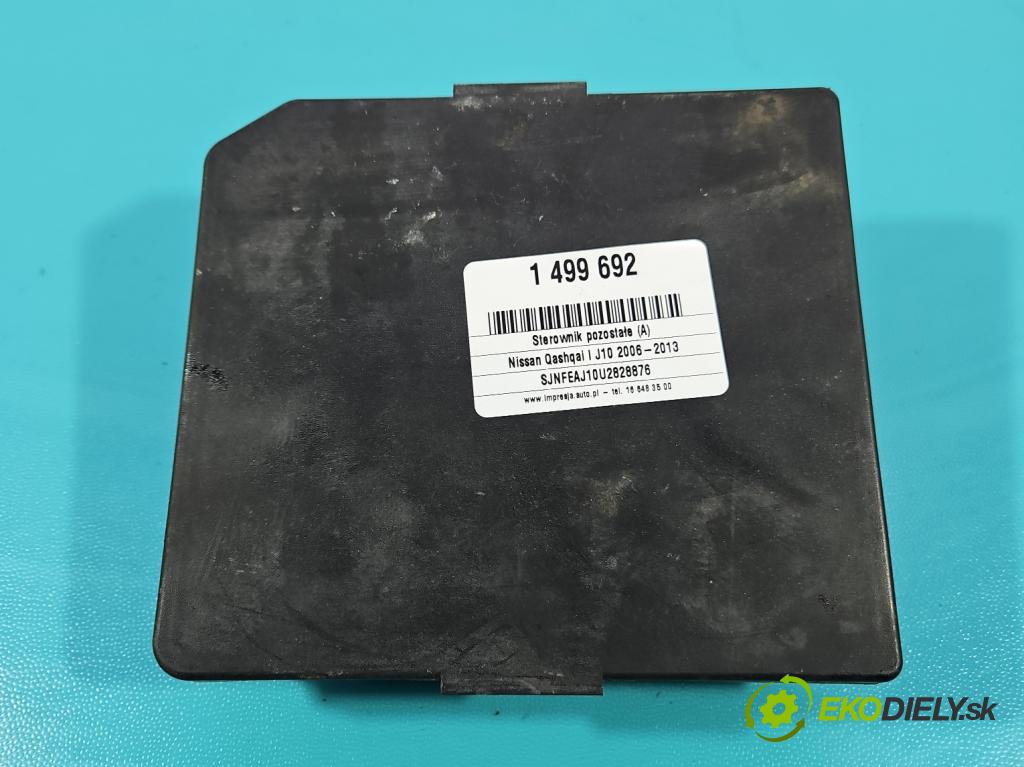Nissan Qashqai I J10 2006-2013 1.6 dci 131 hp manual 96 kW 1598 cm3 5- řídící jednotka 284B7-BB02C