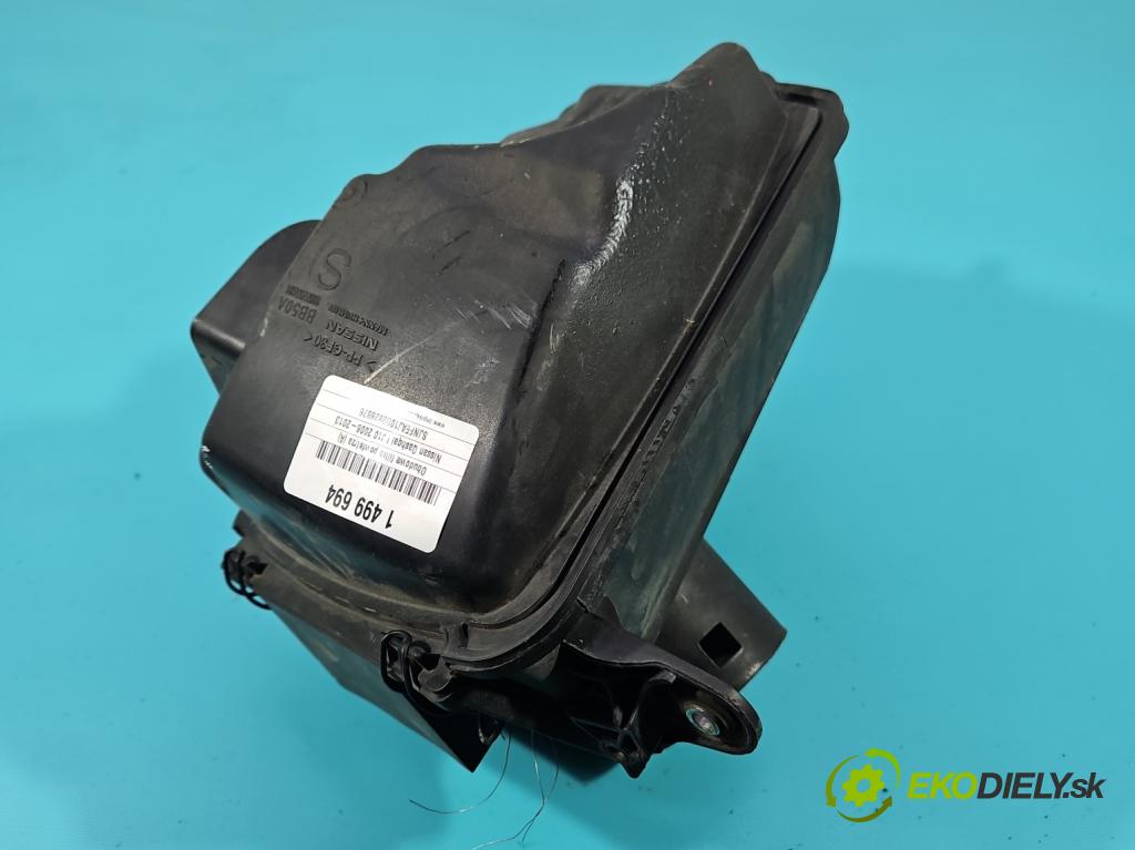 Nissan Qashqai I J10 2006-2013 1.6 dci 131 HP manual 96 kW 1598 cm3 5- obal filtra vzduchu 1087755S01 (Obal vzduchového filtra)