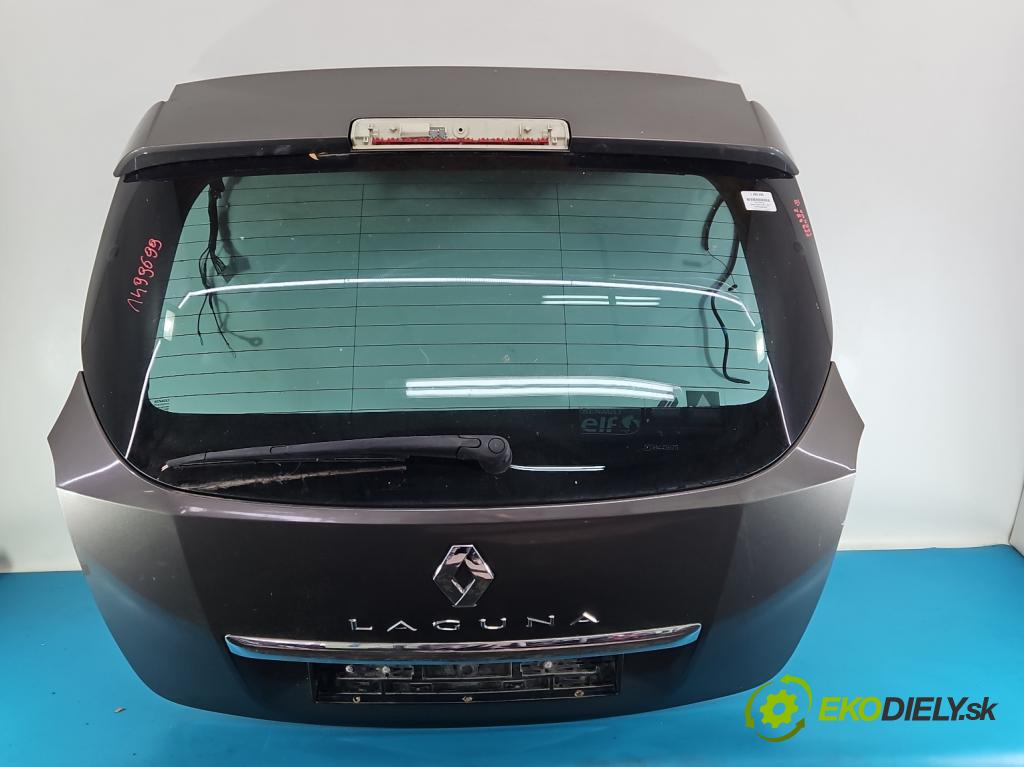 Renault Laguna III 2007-2015 2.0 dci 131 hp manual 96 kW 1995 cm3 5- zadní kufrové dveře  (Zadní kapota (kufr))