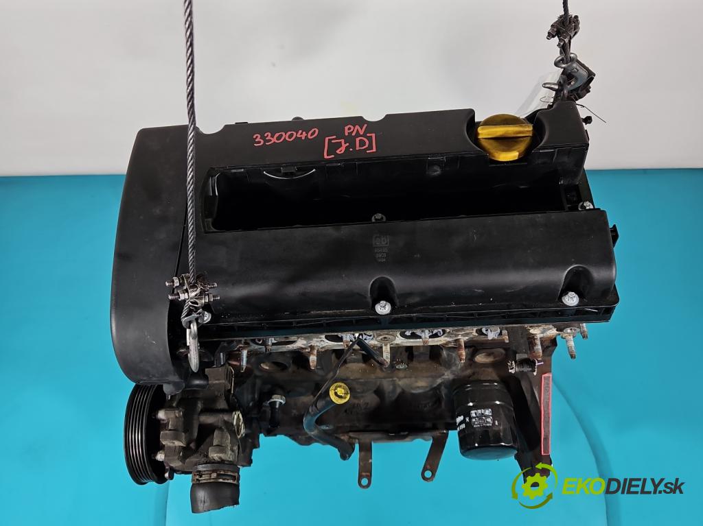 Opel Meriva A 2002-2010 1.6 16V 105 hp manual 77 kW 1598 cm3 5- motor benzín Z16XEP