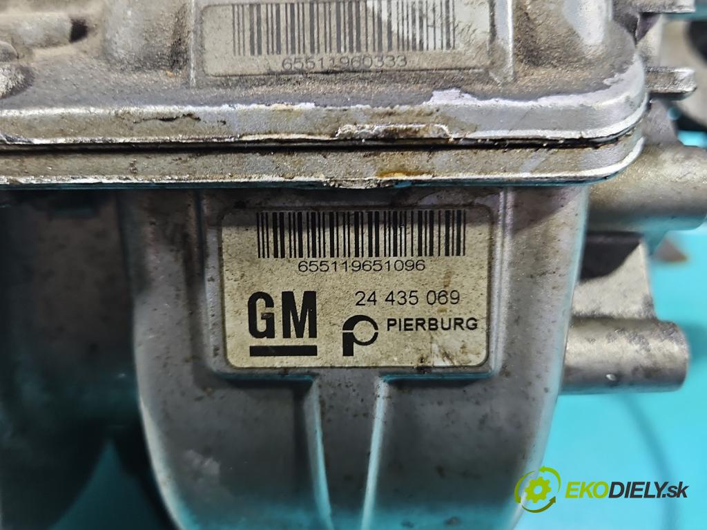 Opel Meriva A 2002-2010 1.6 16V 105 hp manual 77 kW 1598 cm3 5- potrubí sací 24435069 (Sací potrubí)