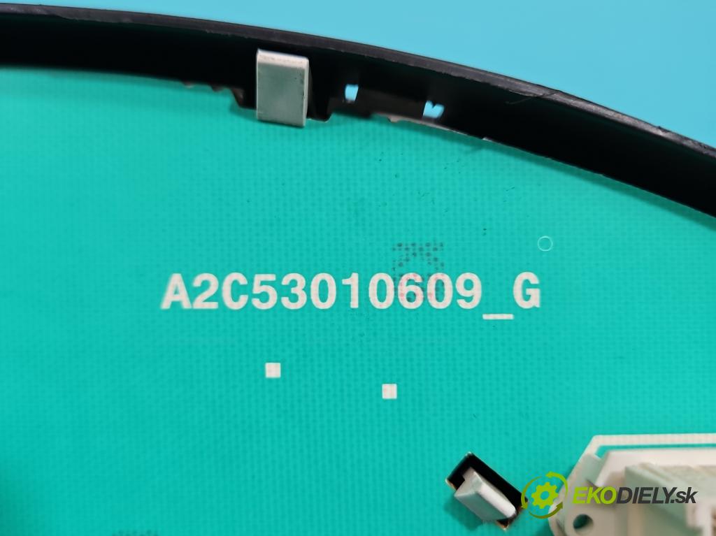 Peugeot 407 2.0 hdi 136 HP manual 100 kW 1997 cm3 5- prístrojovka/ budíky 9658138280 (Prístrojová doska)