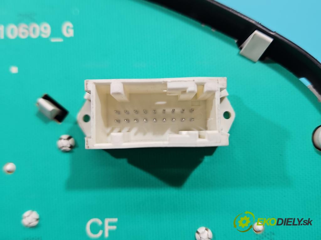 Peugeot 407 2.0 hdi 136 HP manual 100 kW 1997 cm3 5- prístrojovka/ budíky 9658138280 (Prístrojová doska)