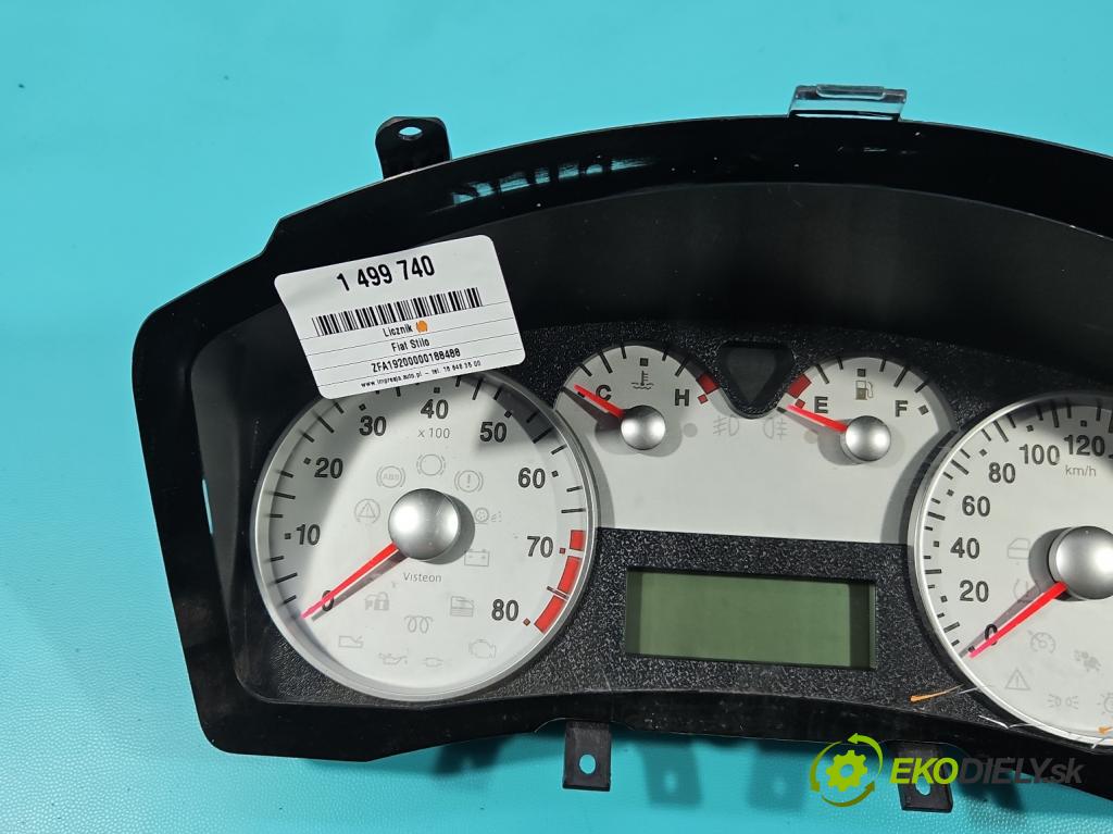 Fiat Stilo 1.6 16V 103 HP manual 76 kW 1596 cm3 5- prístrojovka/ budíky 51771189 (Prístrojová doska)