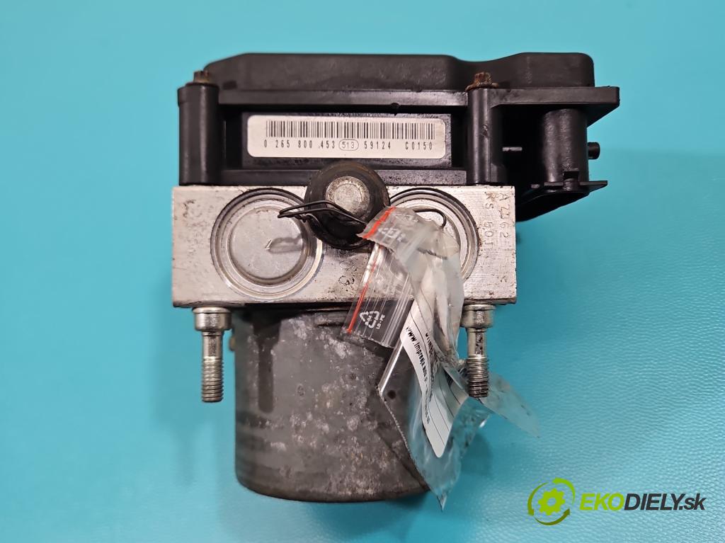 Honda Fr-v 1.7 16V 125 HP manual 92 kW 1668 cm3 5- čerpadlo abs 0265231603 (Pumpa ABS)