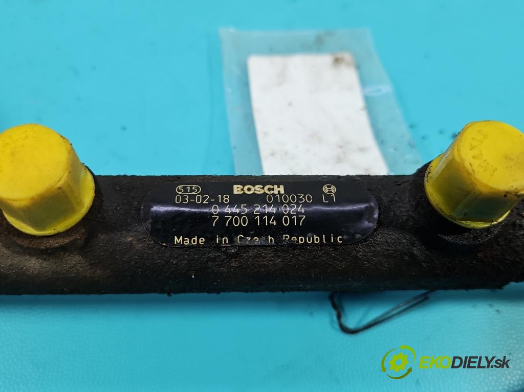 Renault Trafic II 2001-2014 1.9 dci 99 HP manual 73 kW 1870 cm3 5- lišta vstrekovacia 0445214024 (Vstrekovacia lišta)