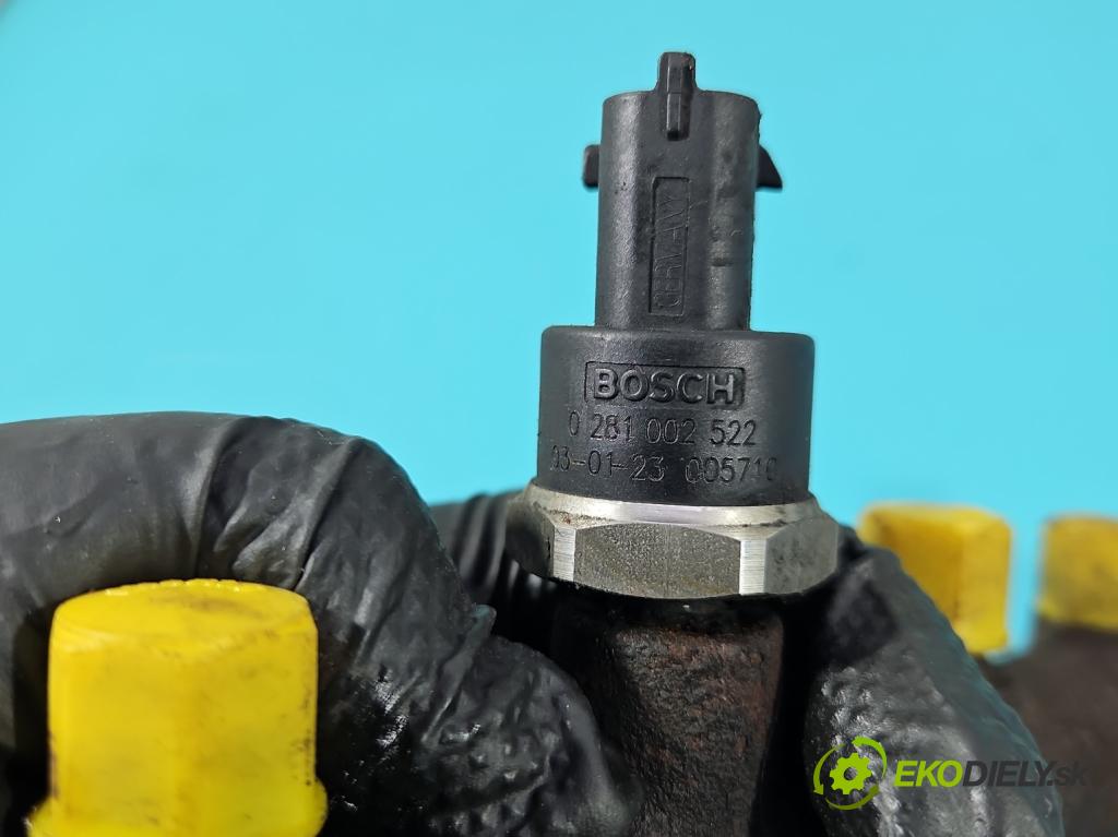 Renault Trafic II 2001-2014 1.9 dci 99 HP manual 73 kW 1870 cm3 5- lišta vstrekovacia 0445214024 (Vstrekovacia lišta)