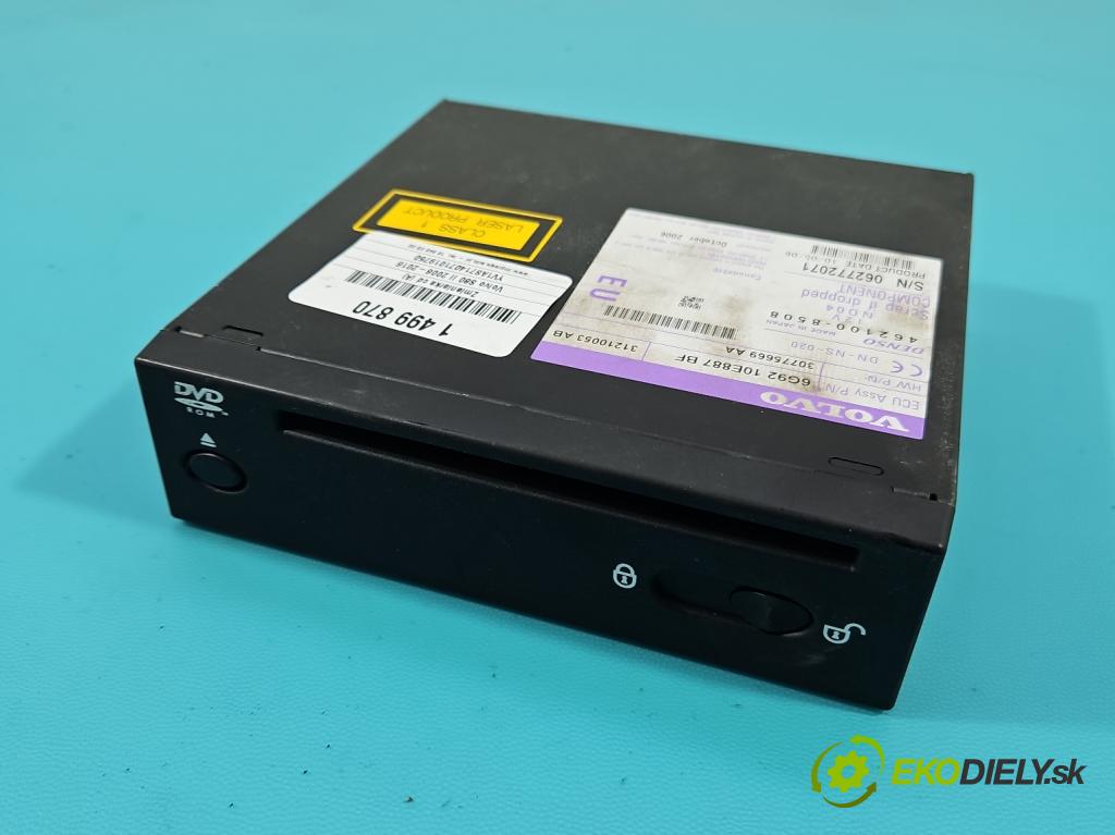 Volvo S80 II 2006-2016 2.4 D5 185 hp automatic 136 kW 2400 cm3 4- Měnič: cd 30775669AA (CD měnič)