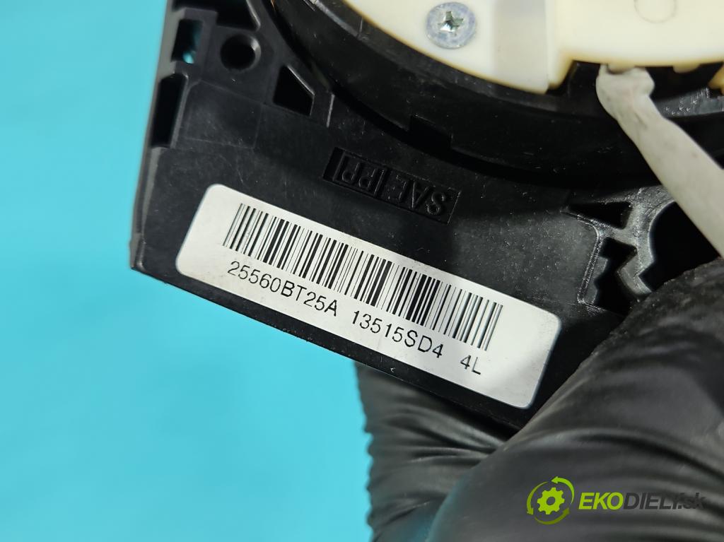 Nissan Qashqai I J10 2006-2013 1.6 dci 131 HP manual 96 kW 1598 cm3 5- Páska: airbag 25560BT25A (Airbag)