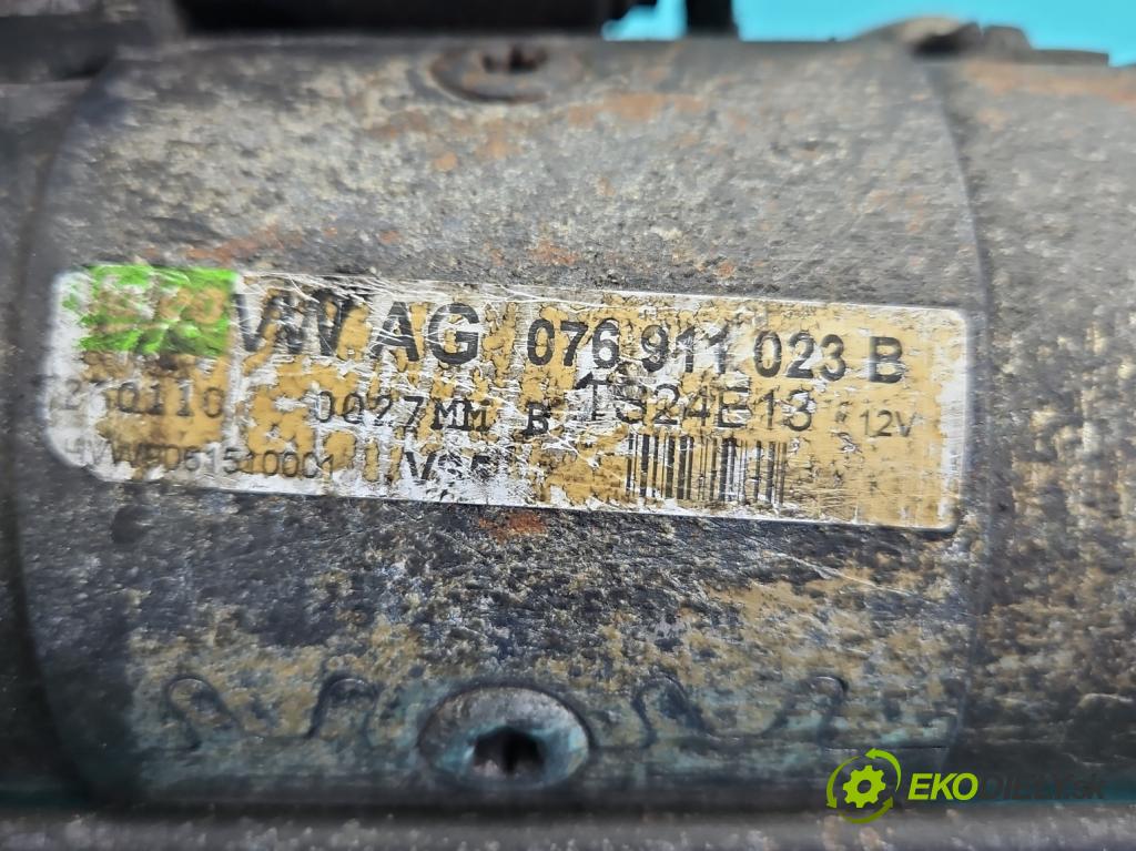 Vw Crafter 2006-2016 2.5 tdi 136 HP manual 100 kW 2461 cm3 5- štartér 076911023B (Štartér)