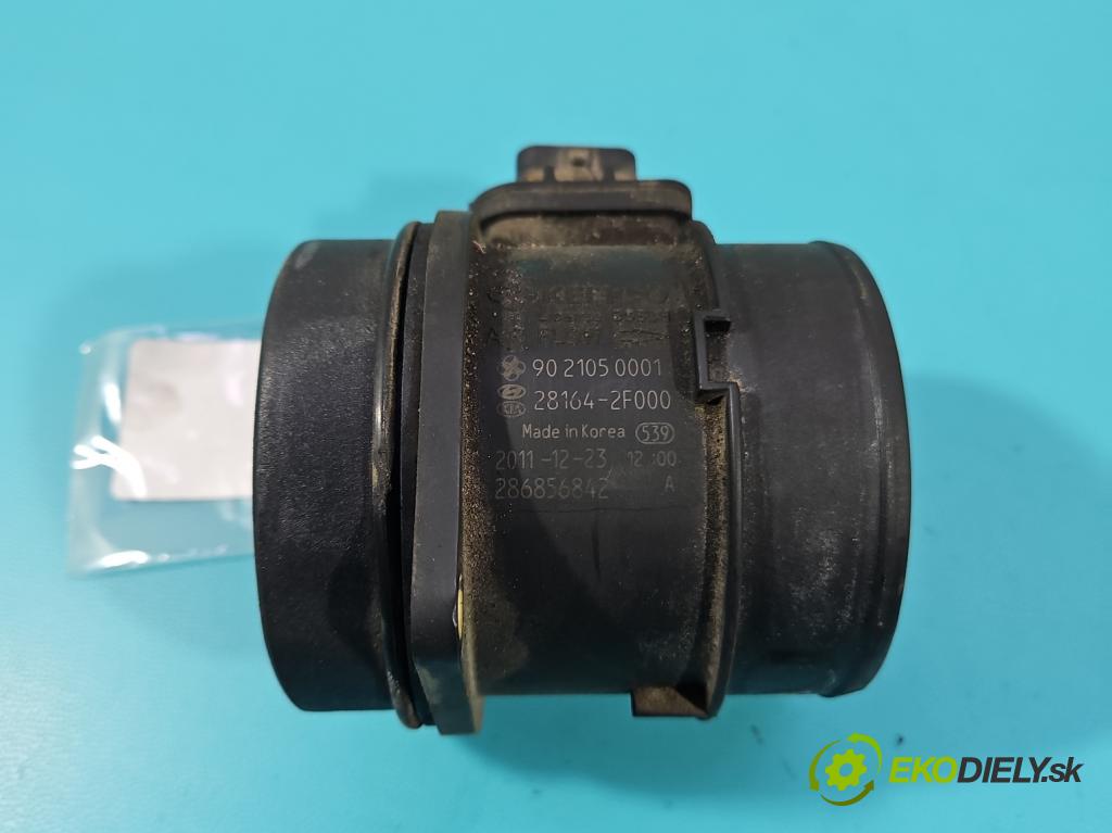 Kia Sportage III 2010-2015 2.0 crdi 136 HP manual 100 kW 1995 cm3 5- průtokoměr: 9021050001 (Váha vzduchu)