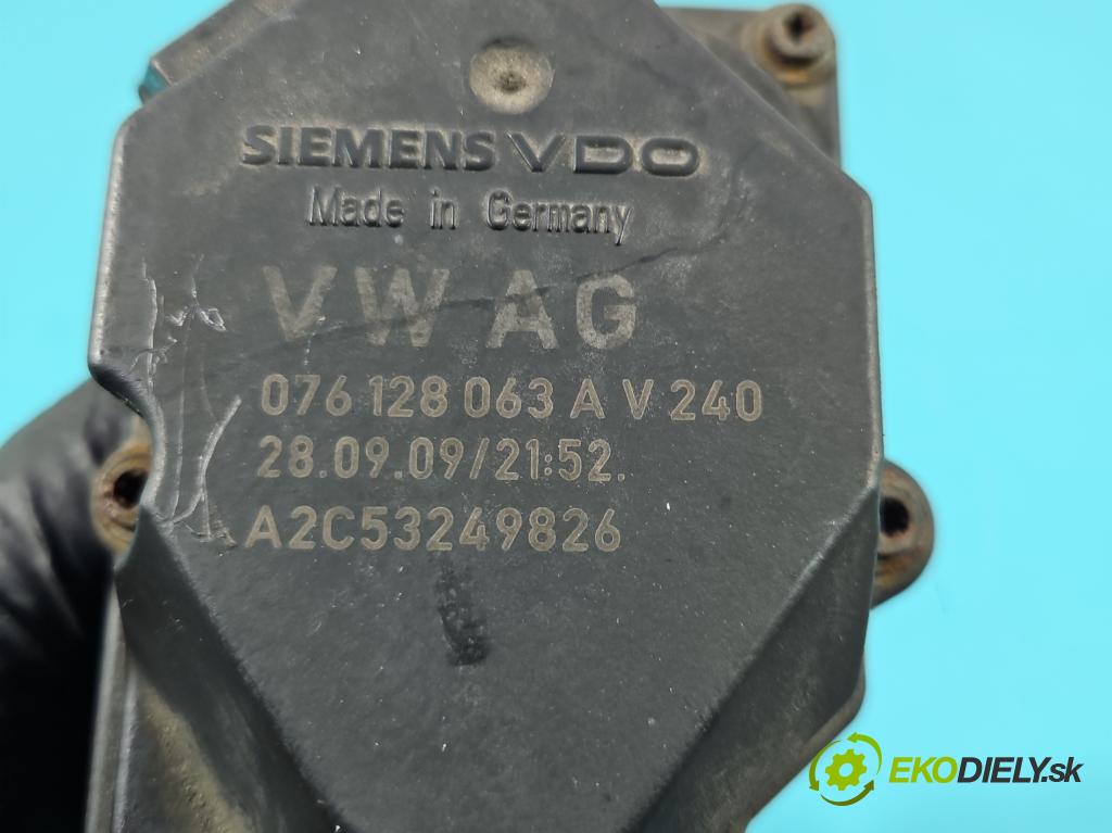 Vw Crafter 2006-2016 2.5 tdi 136 HP manual 100 kW 2461 cm3 5- klapka 076128063A (Škrtiaca klapka)