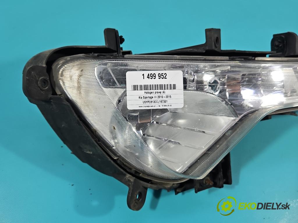 Kia Sportage III 2010-2015 2.0 crdi 136hp manual 100 kW 1995 cm3 5- Halogen pravý 92202-3W (Klika dveří ostatní)