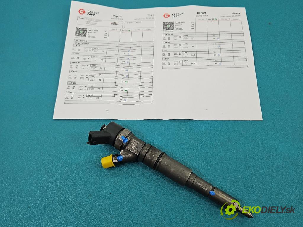 Opel Omega B 1994-2003 2.5 dti 150 HP manual 110 kW 2497 cm3 5- vstrek 0445110049 (Vstrekovač paliva)