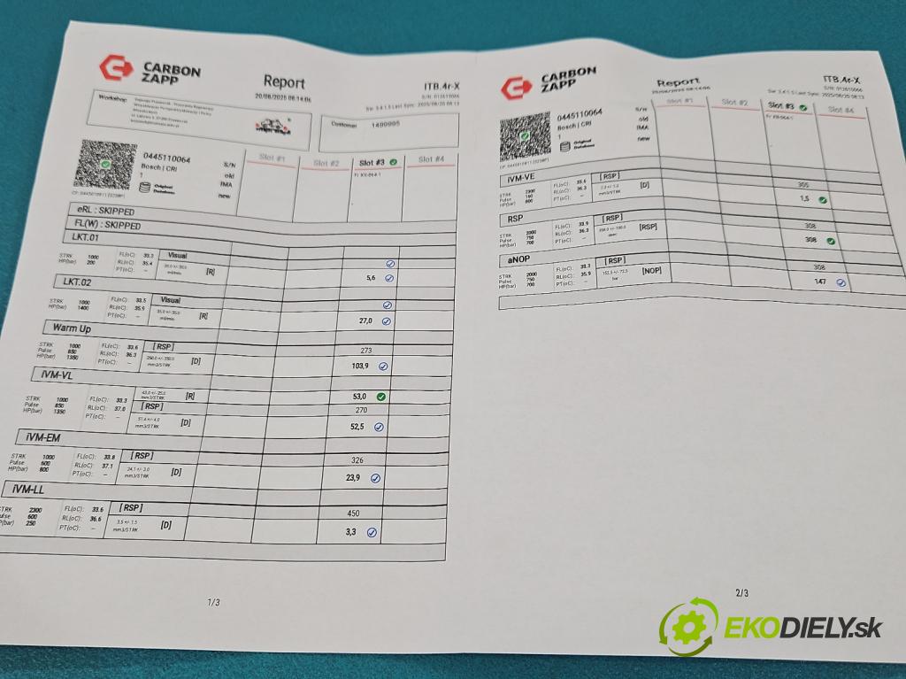 Kia Carens II 2002-2006 2.0 crdi 113 HP manual 83 kW 1991 cm3 5- vstrek 0445110064 (Vstrekovač paliva)