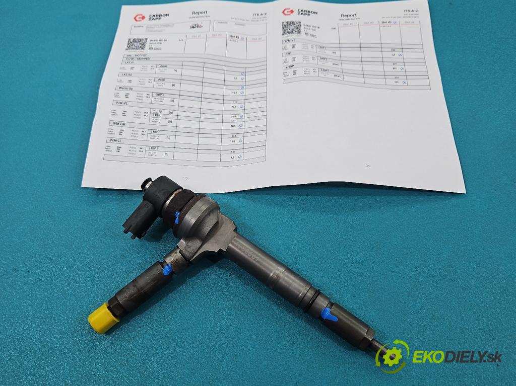 Opel Astra II 1998-2009 1.7 cdti 80 HP manual 59 kW 1686 cm3 5- vstrek 0445110118 (Vstrekovač paliva)