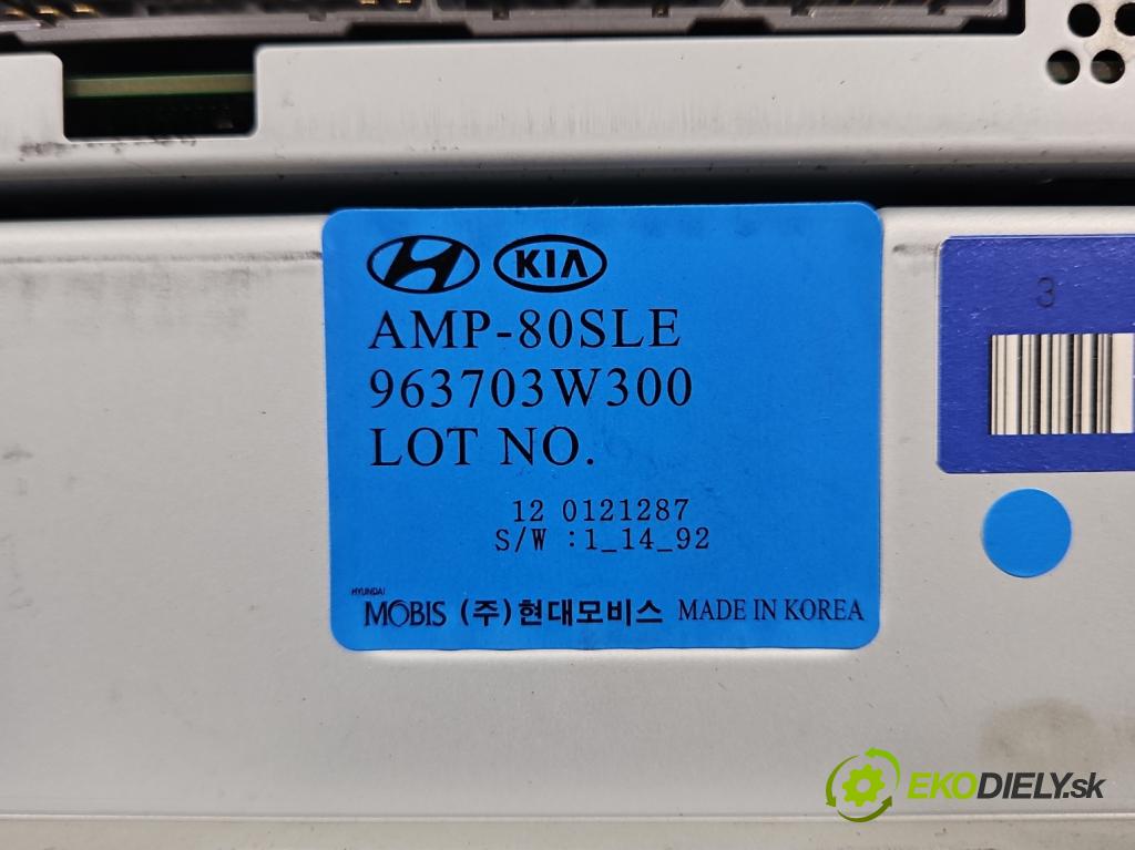 Kia Sportage III 2010-2015 2.0 crdi 136hp manual 100 kW 1995 cm3 5- Zesilovač: AMP-80SLE (Zesilovač)